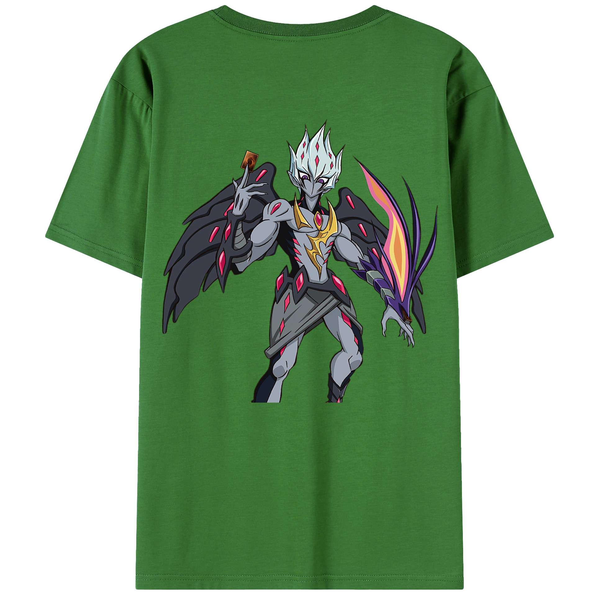 （画像用） 遊☆戯☆王 Yu-Gi-Oh! レディース半袖Tシャツ(バックプリント)